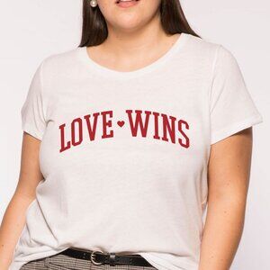 SUB_URBAN RIOT "Love Wins" Thin Lightweight Graphic T-Shirt - L